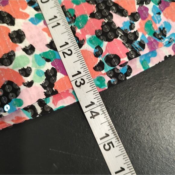 Lilly Pulitzer Tate Cameo Sweet Nothings Sequin Floral Mini Skirt Size 6 - Picture 5 of 7